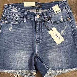 Judy Blue Distressed Denim Shorts